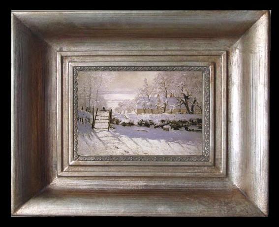 framed  Claude Monet The Magpie, Ta077-2